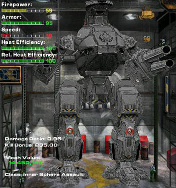 MechWarrior 4: Mercenaries - Assault 'Mechs